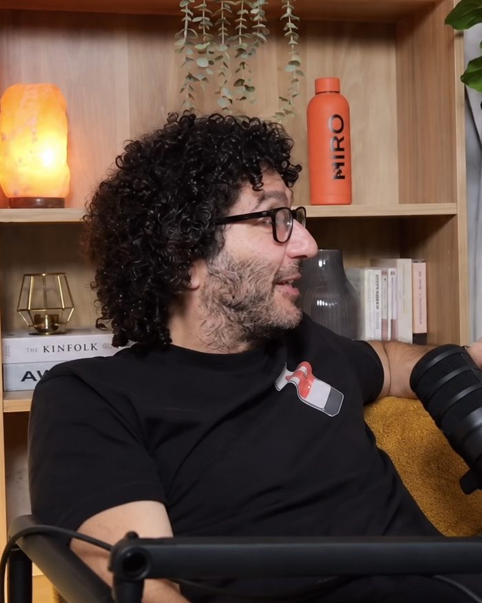 Fadi Shuman recording In Your Corner